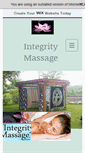 Mobile Screenshot of integritymassages.com
